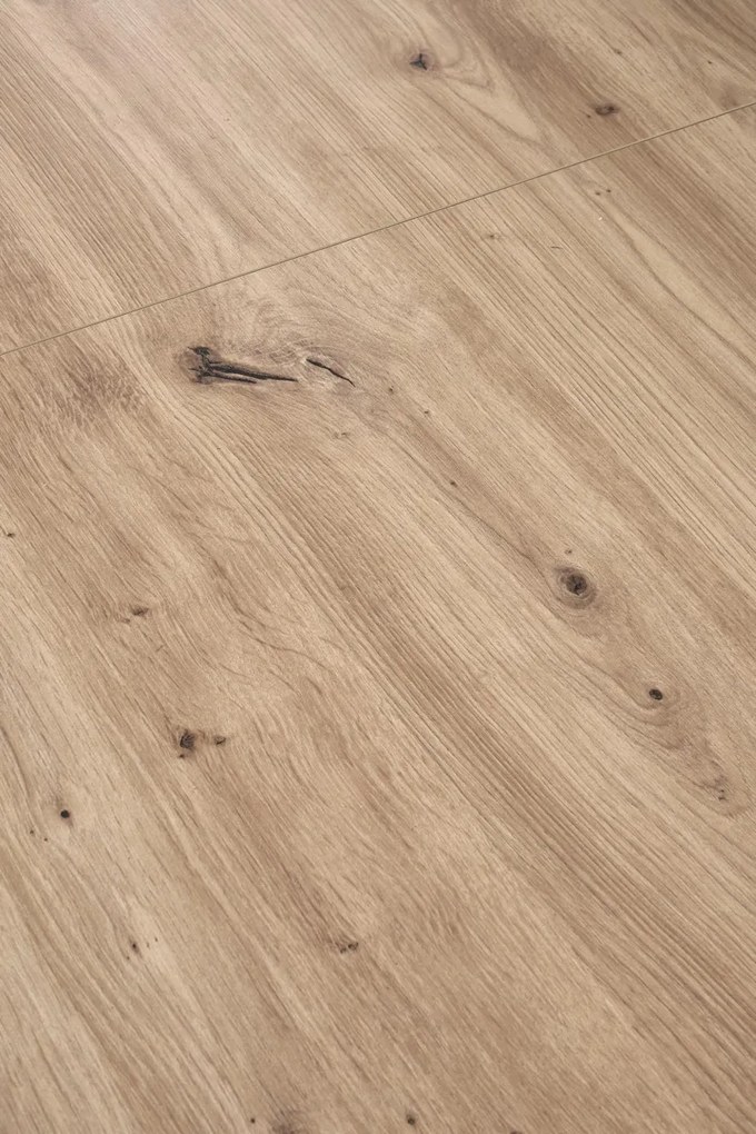 Masa de cafea Baretti extensibila stejar artizan/negru L130-170 cm