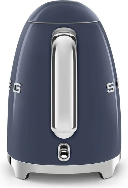 Cana electrica SMEG KLF03NBEU, 2400 W, 1,7 l, Baza rotativa la 360°, Finisaj lucios, Albastru marin