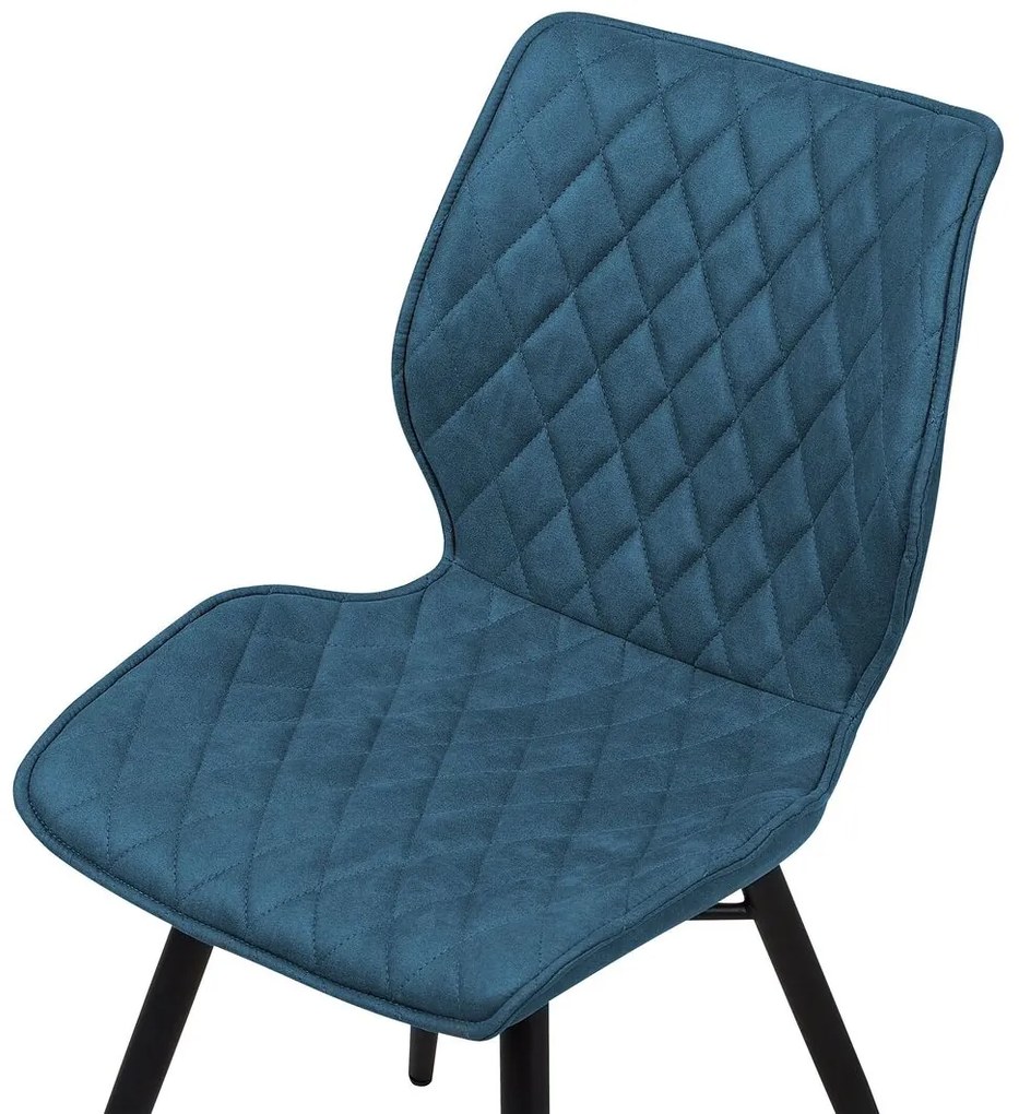Set 2 buc. scaune pentru sufragerie Lissa (albastru). 1009994