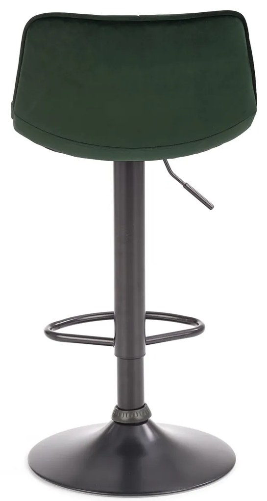 Scaun tip bar Hertha (verde închis). 1039568