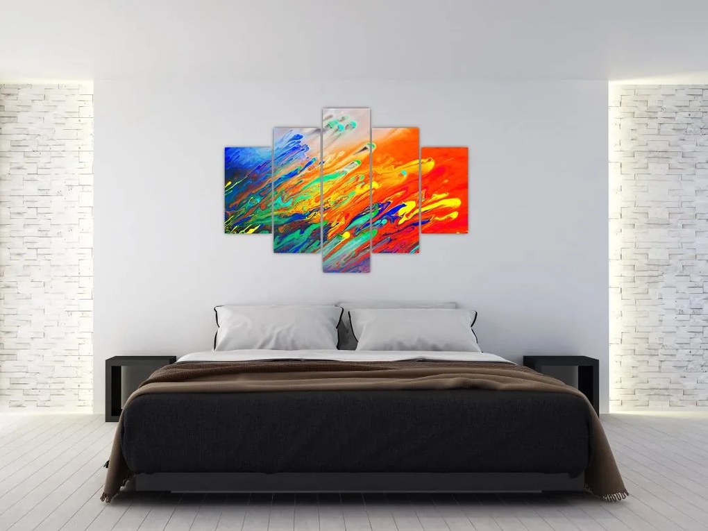 Tablou - Abstract colorat (150x105 cm)