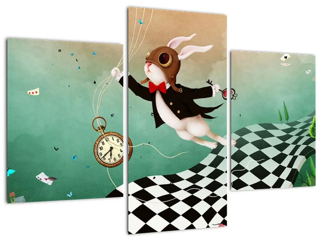 Tablou - Iepuraș fantezie (90x60 cm)