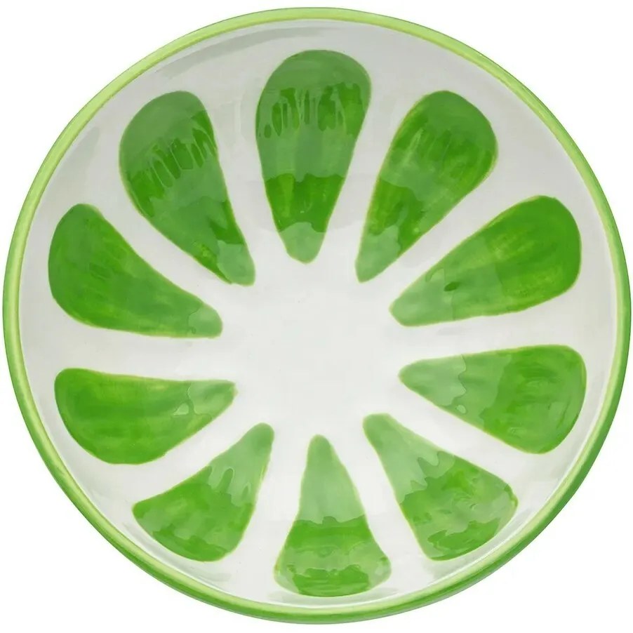 Altom Set de boluri din ceramică Tropicana lime12,5 cm, 2 buc.