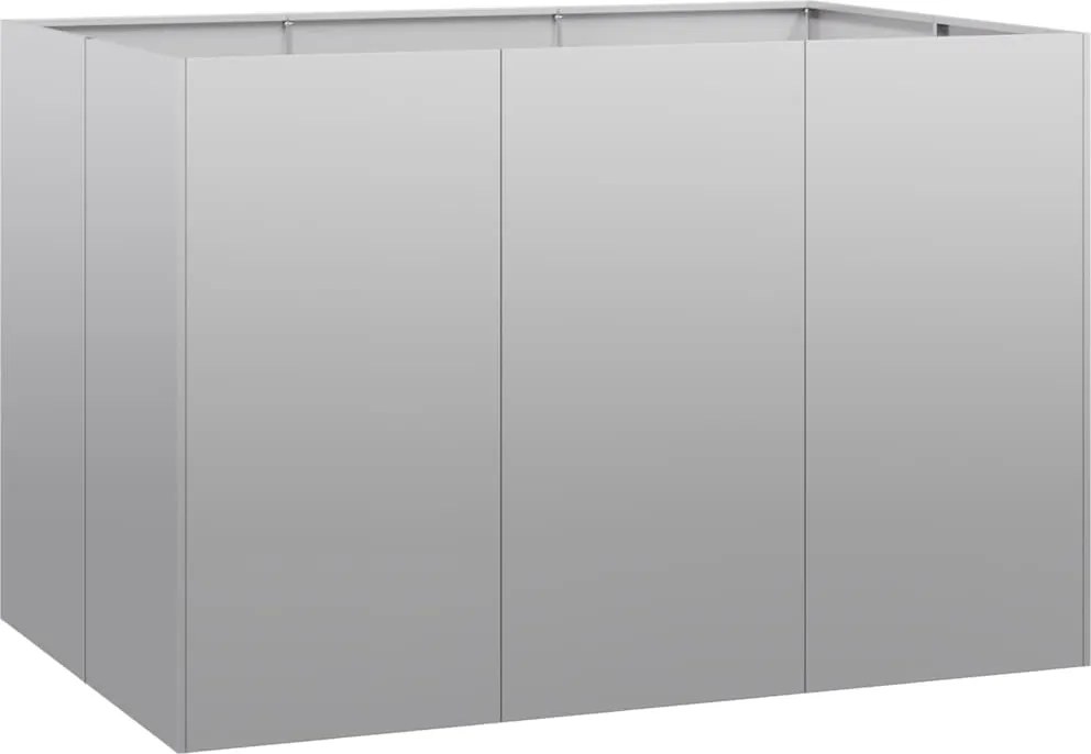 vidaXL Jardinieră 120x80x80 cm oțel galvanizat