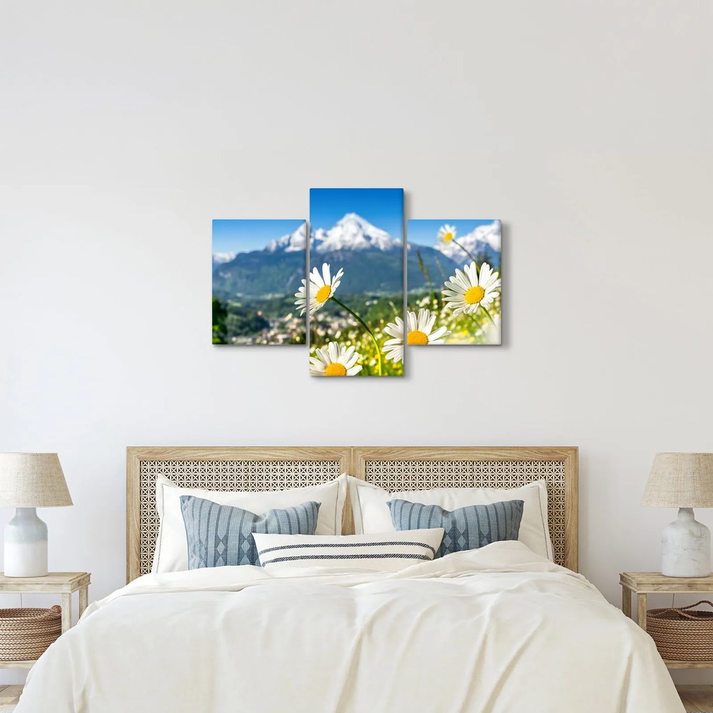 Tablou - Primăvara în Alpi (90x60 cm)