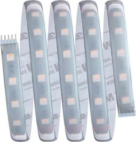 Paulmann 70627 - Bandă LED RGB MAXLED, 18 W, reglabilă, 1,5 m, 230 V, cu telecomandă