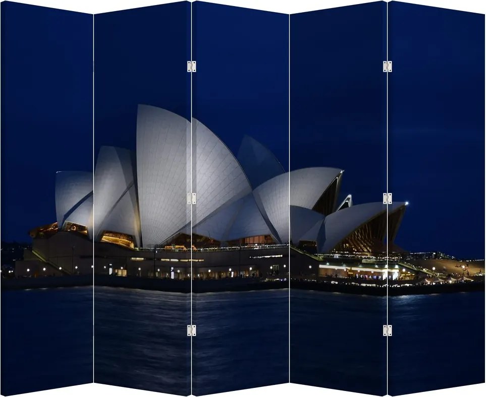 Paravan - Sydney nocturn (210x170 cm)
