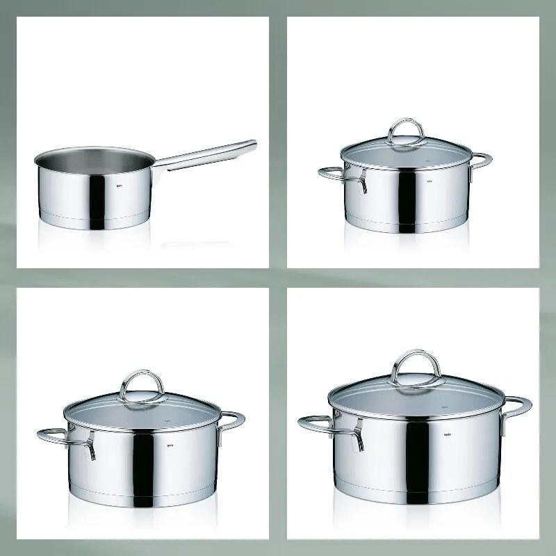 Set de oale Kela CAILIN, din oțel inoxidabil,7 buc.