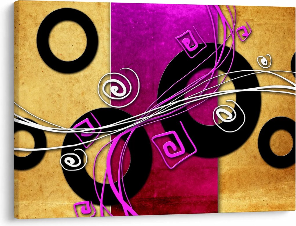 Tablou abstracției (70x50 cm)