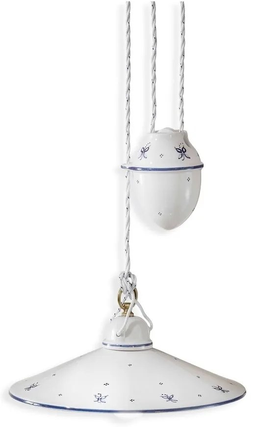 Lustra cu inaltime reglabila design clasic realizata manual ASTI 35cm