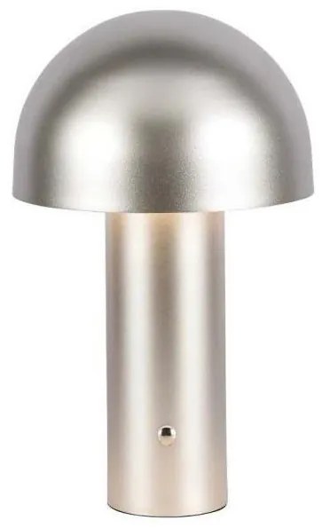 Lampă LED de birou reglabilă, reîncărcabilă, 1W, 5V, 3000-6000K, 1800 mAh, aurie