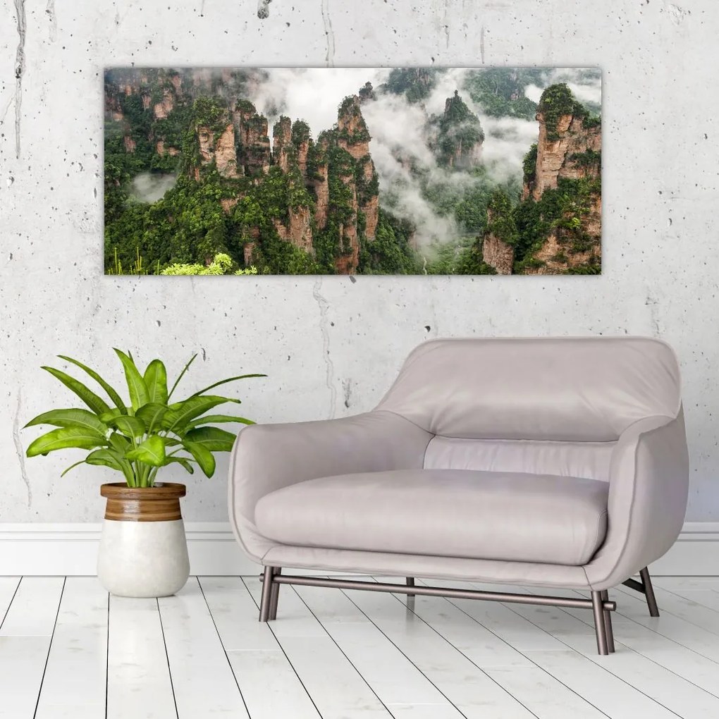 Tablou - Parcul Național Zhangjiajie, China (120x50 cm)