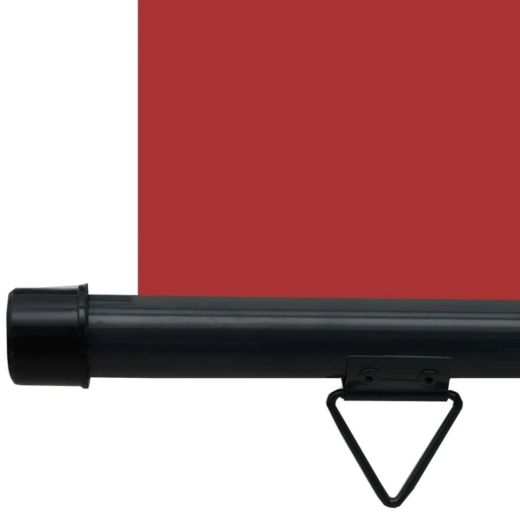 Copertina laterala de balcon, rosu, 60 x 250 cm Rosu, 60 x 250 cm