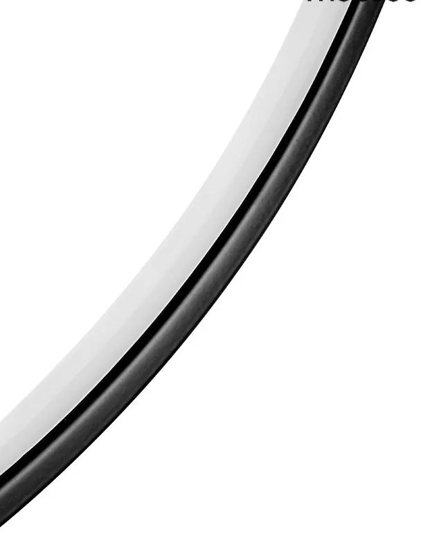 Lustra design inelar LED Ring 80 negru