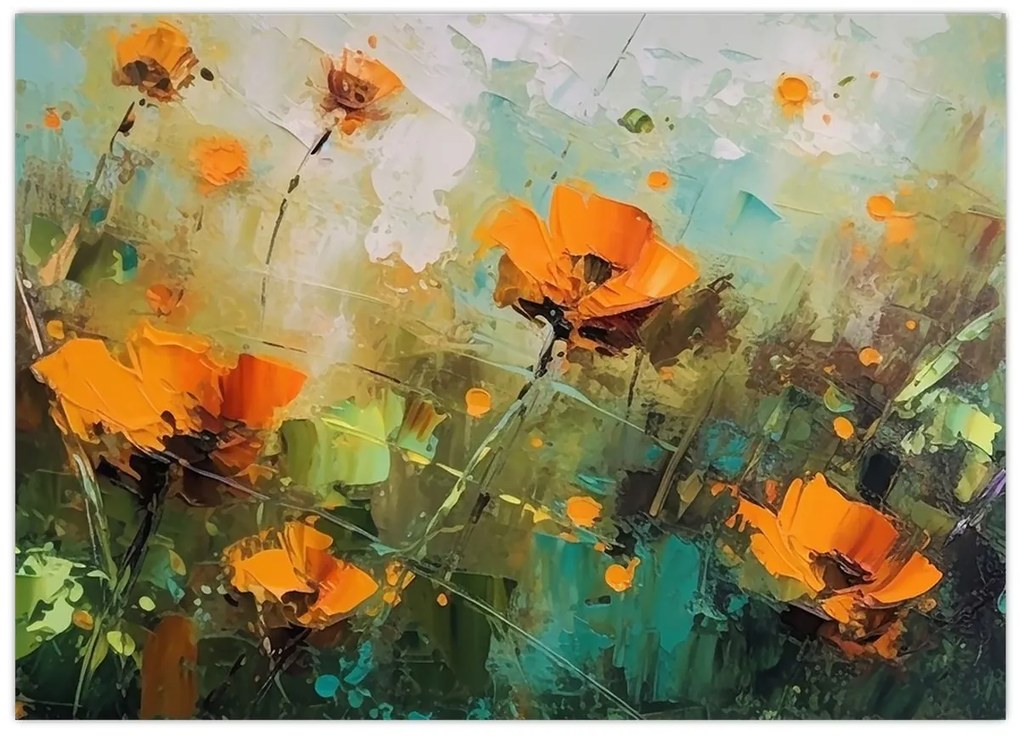 Tablou - Flori (70x50 cm)