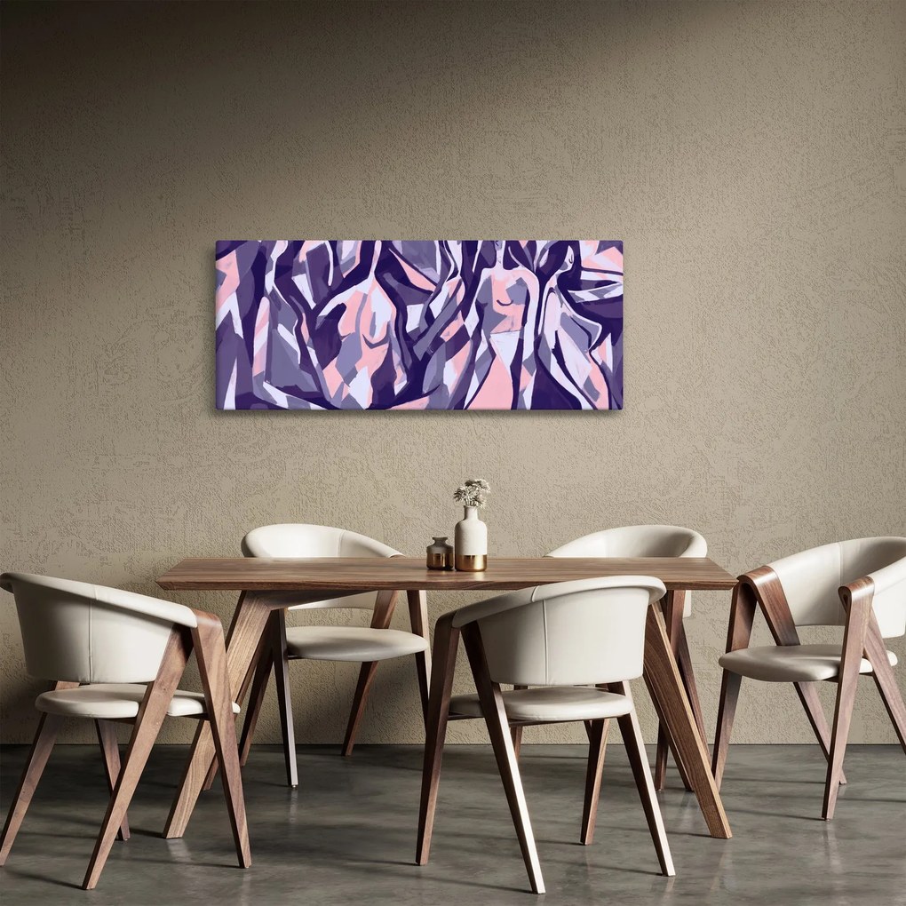 Tablou - Abstract, femei (120x50 cm)
