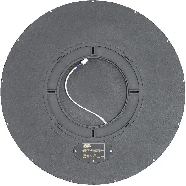 Plafonieră LED cu senzor Fulgur s-42591 NOMY-S 40W/230V 3000/4000/6000K IP40 negru