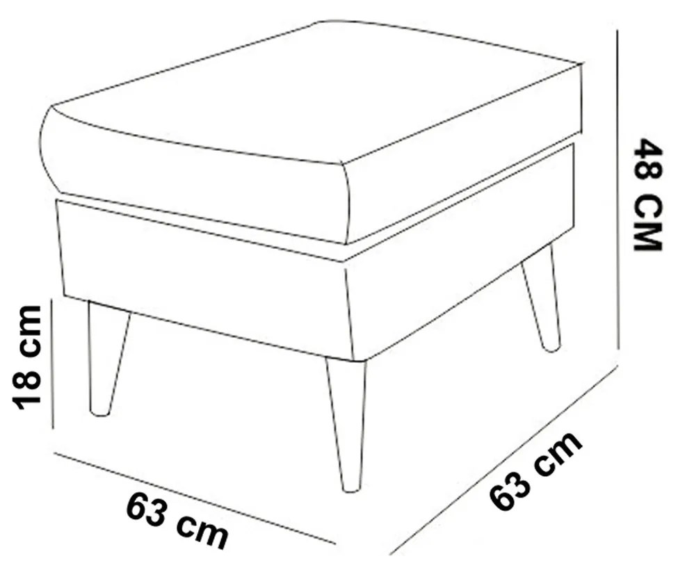 Taburete Samaya (albastru închis). 1087791