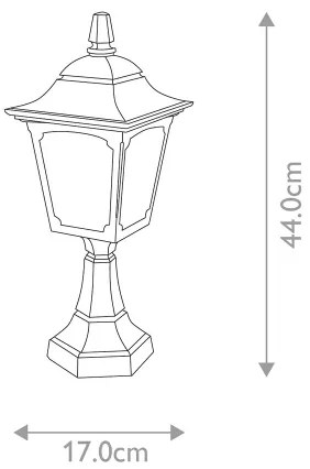 Lampă de exterior CHAPEL 1xE27/100W/230V IP44 Elstead