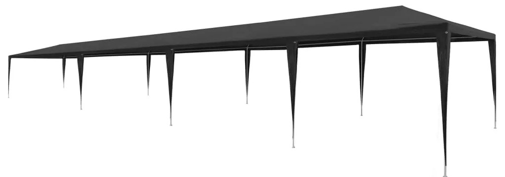 vidaXL Cort de petrecere, antracit, 3 x 12 m, PE