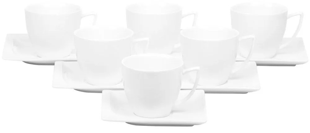 Serviciu servire cafea, 17 piese, 6 persoane, Monaco