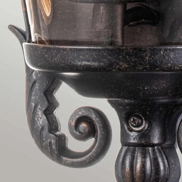 Elstead BT7-M - Aplica de perete pentru exterior BALTIMORE, 1xE27/60W/230V, IP44, finisaj bronz