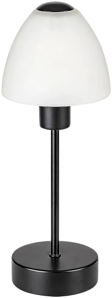 Veioza, lampa de birou design modern Lydia negru mat