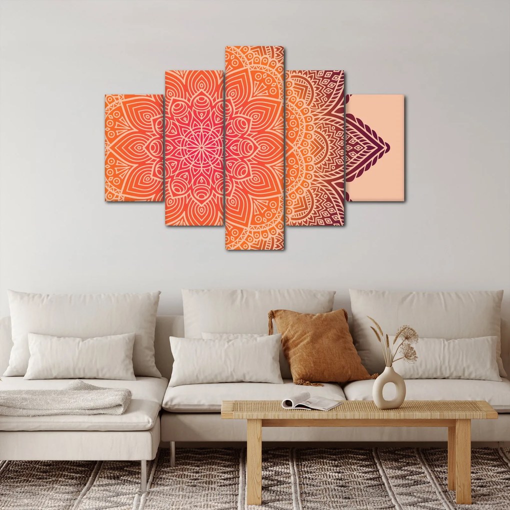 Tablou - Mandala artă (150x105 cm)