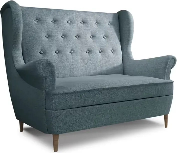 Canapea albastră 150 cm Aros – ELTAP