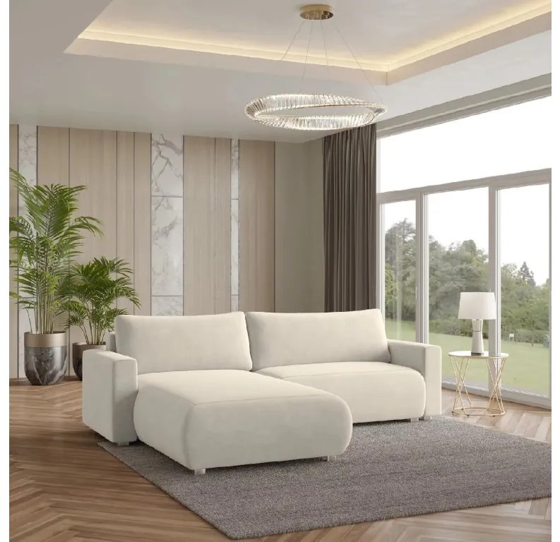 Coltar extensibil MONORA, crem, colt interschimbabil