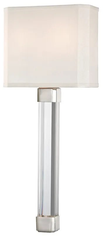 Veioza, lampa de masa, design modern LARISSA nichel lustruit