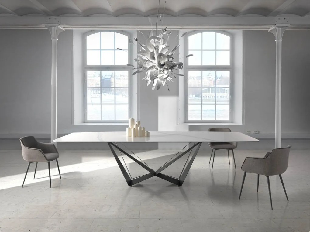 Scaun tapitat design italian Tomika AC-A116