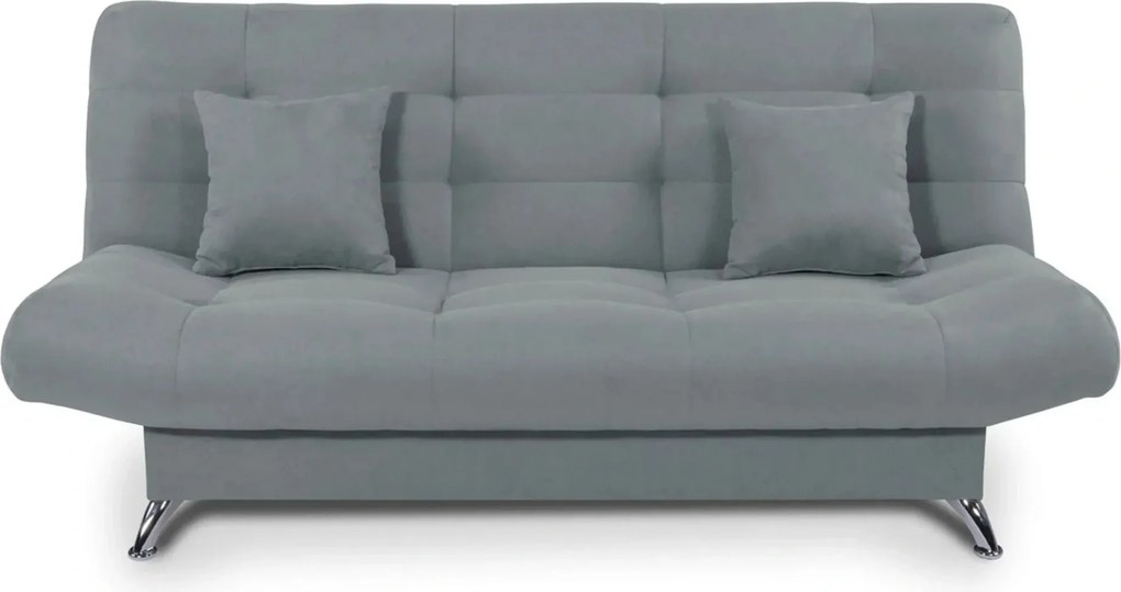 Canapea extensibila VIOLA, stofa gri - Elia 84, 192x89x48 cm