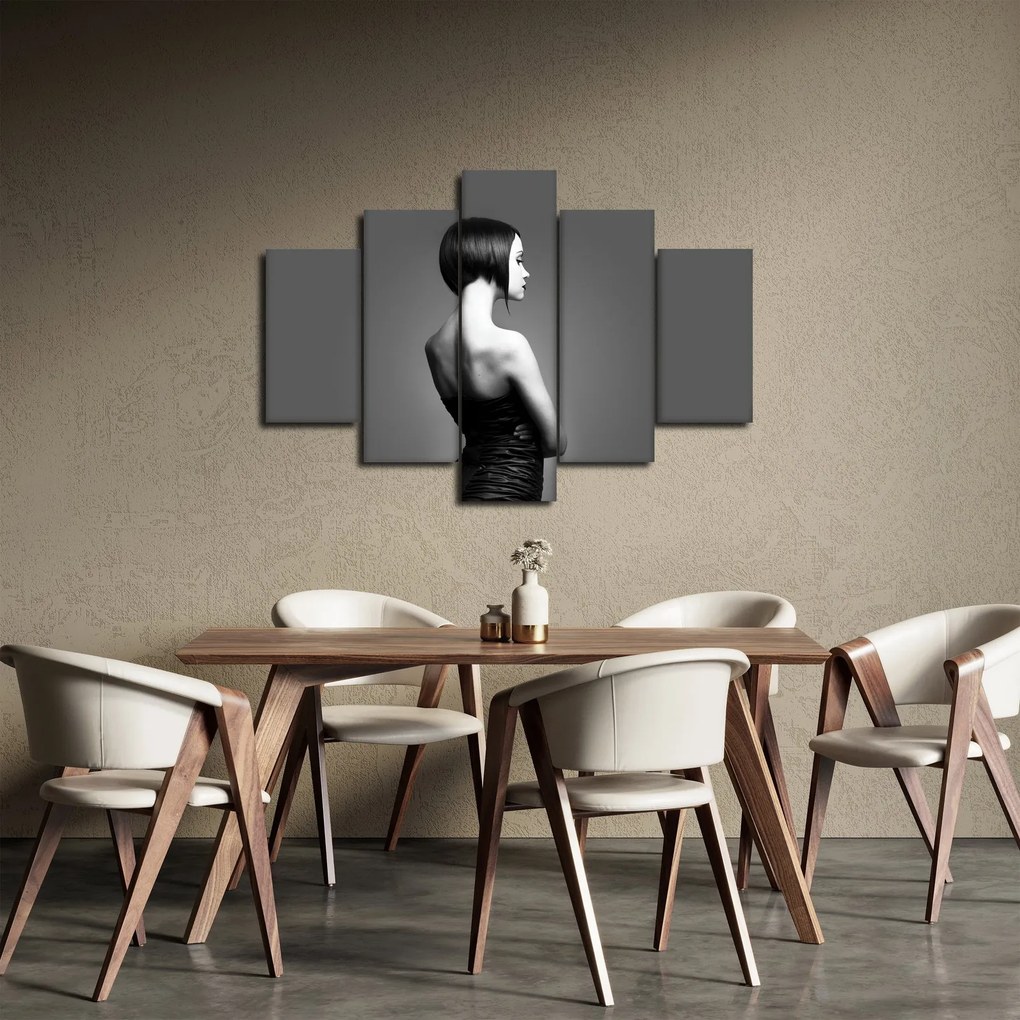 Tablou - Femeie elegentă (150x105 cm)