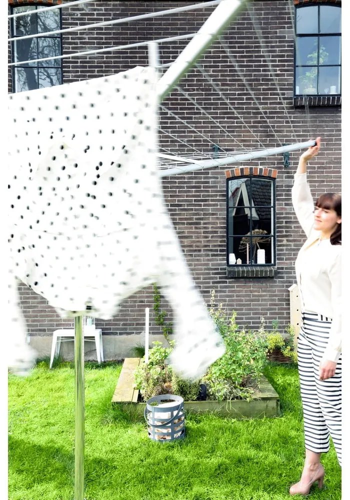 Uscător de rufe argintiu pentru grădină 50 m Topspinner – Brabantia