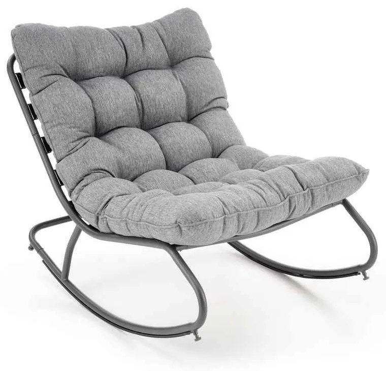 Scaun balansoar Gatto, gri