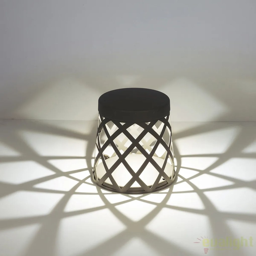 Mini stalp LED de exterior design modern ambiental IP65 SHADOW 25cm