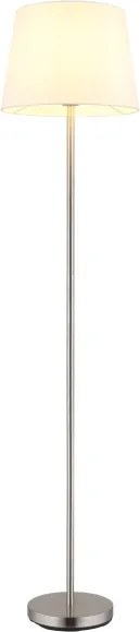 Globo 40100101 - Lampă de podea JORIS 1xE27/40W/230V alb/crom mat