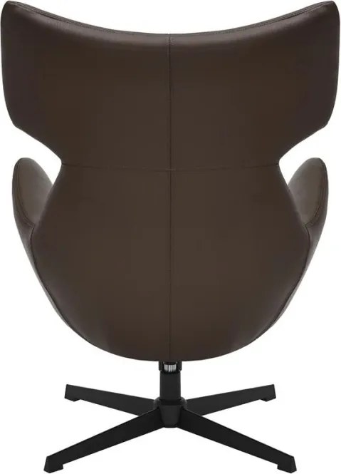 Fotoliu pivotant VOGUE piele sintetica maro