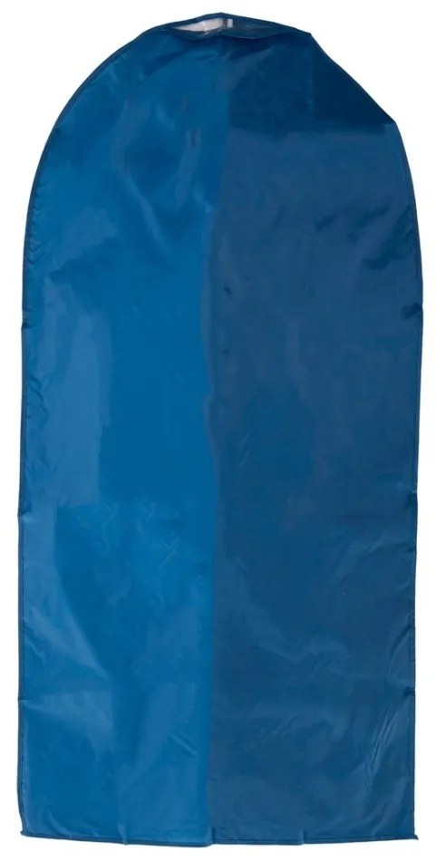 Husa depozitare haine cu fermoar 60 x 135cm, albastru