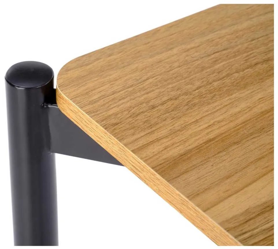 Set masă și scaune Kingston 2+1, lemn natural / gri