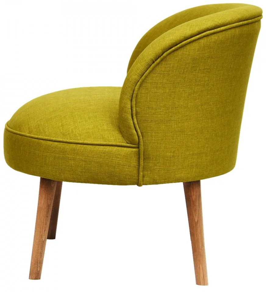 Fotoliu, Lemn Solid, Nice, Verde Fistic