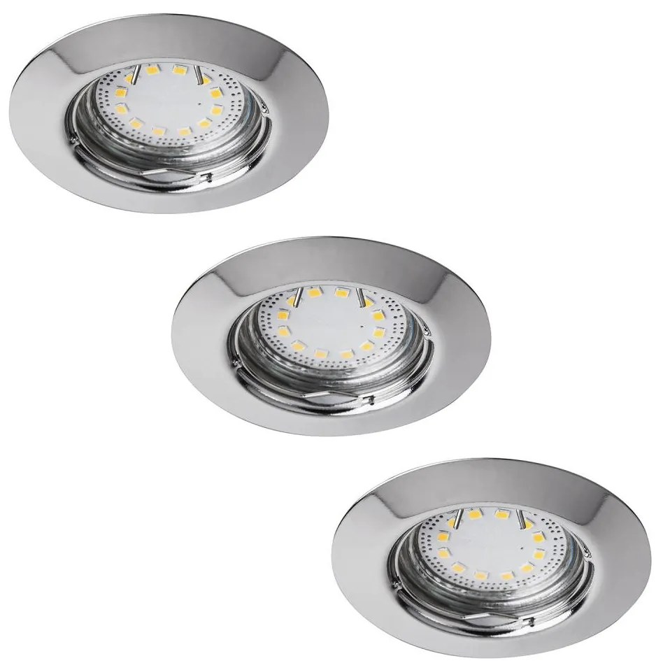 Rabalux 1047 - SET 3x Corp de iluminat tavan fals LITE 3xGU10-LED/3W/230V