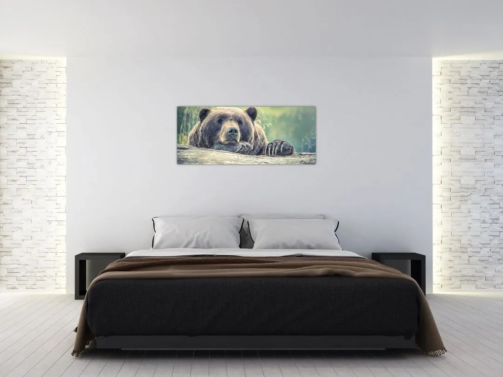 Tablou cu urs (120x50 cm)