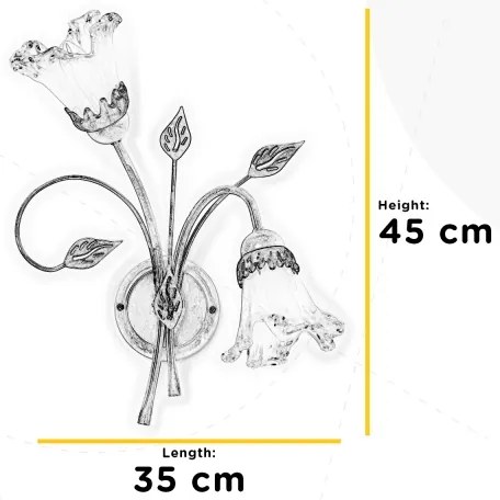 Aplică ONLI LANCIA 2xE14/6W/230V