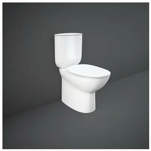 Vas wc pe pardoseala Rimless RAK Ceramics Morning Confort
