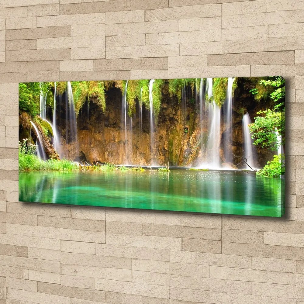 Imprimare tablou canvas Lacurile plitvice
