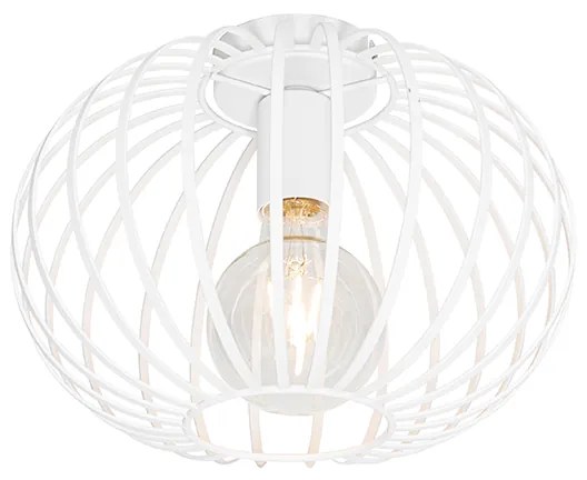 Plafoniera de design albă 30 cm - Johanna