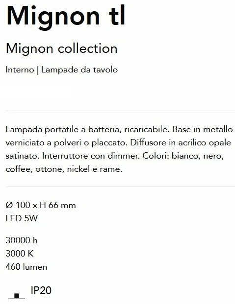 Mini Lampa LED portabila cu baterie, reîncarcabila, Mignon tl, Negru