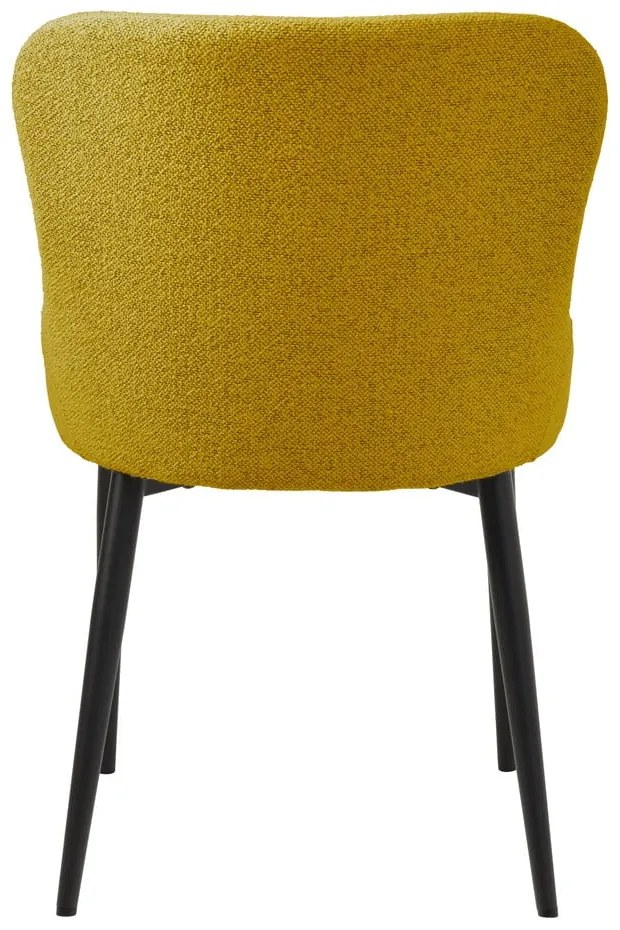 Scaun de dining galben Ontario – Unique Furniture